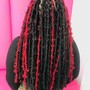 Box Braids with your real hair no extensions