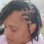 Loc Retwist, Style w/o Shampoo