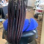 Web Knotless Braids