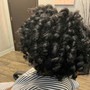 Shampoo and Style -RELAXED HAIR-