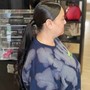 Updo hairstyle