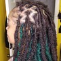 Large Faux locs