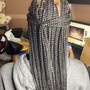 Kid small tribal braids