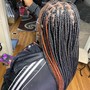 Box Braids over locs