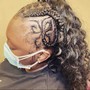 Large Knotless Braids