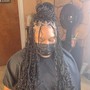 Medium Knotless Braids