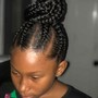 Fulani Braids (Mid back)