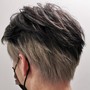 Women's short haircut