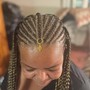 Root Touch up for Box Braids (Half Head)