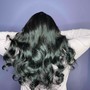 Natural hair Silk press