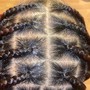 Kid's Medium Knotless braid