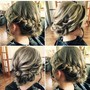 Braided updo