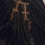 Knotless braids