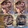 Braided updo