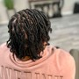 Loc Retwist, Style Included (top fade only)