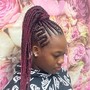 Free style medium ponytail