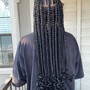 Marley/kinky/Havana twists medium midback