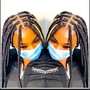 2 strand twist invisible loc style natural hair only