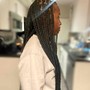 Individual braids added to any Fulani Braids-$40