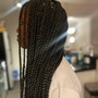 Individual braids added to any Fulani Braids-$40