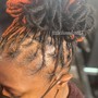 Box Braids (with natural hair)