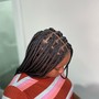 9 under medium box braids