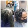 Weave sew-in pre-track