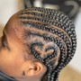 Fulani Braids (Human Hair not provided