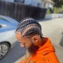 22 Feed In Braids