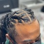 5+ Straight Back Cornrows