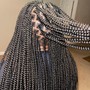 Large Boho Knotless Braids