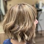 Short hair Partial Highlights