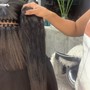 Single Weft Microlink Re-Install - Reuse Existing Hair