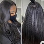 Natural hair - Virgin Relaxer | Trim | Treatment