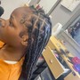 Long hair kid style (no weave)