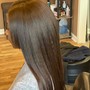 Shampoo/conditioner/blowdry shoulder length