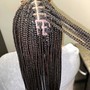 Takedown braids