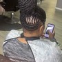 Touch up on braids