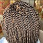 Senegalese Twist small midback