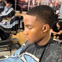 Mens fade + Scissor Top cut/style