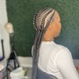 Half braids/half quickweave