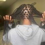 Small knotless/box braids