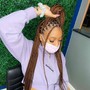 Kid's Braids with added hair