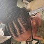 Cornrows for under wig units