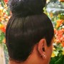 DOUBLE FRONTAL PONYTAIL