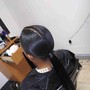 Ponytail and Relaxer