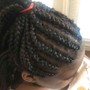 Reattach Locs and style pass shoulder