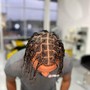 Men Small 2 Strand Twist& Wash combo(full head)