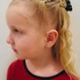 Two ponytail braids (kids)