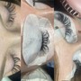 Eyelash lift and tint